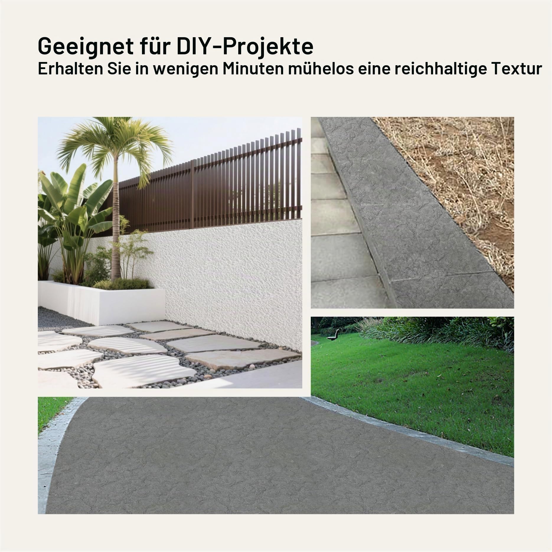Nichiyo Beton Texturwalze Beton Stempel Roller Mauerwerk Form Werkzeug für DIY dekorative Betonmuster (D2501)