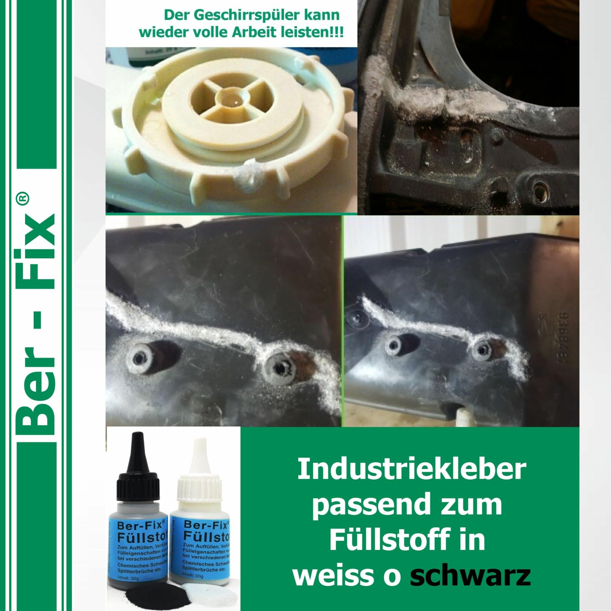 Ber-Fix Füllstoff Granulat 500g weiß Nachfüllgranulat