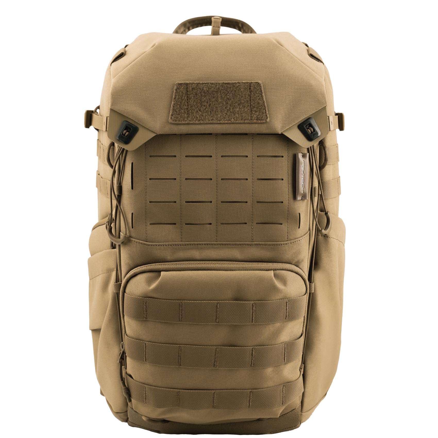 PGYTECH OneMo TAC Mochila Fotografia Profesional 25L Táctica Mochila para Cámara Impermeable para Cámaras DSLR/SLR/Mirrorless, Portátil de 15,6", Cubierta para Lluvia, Marrón Lobo