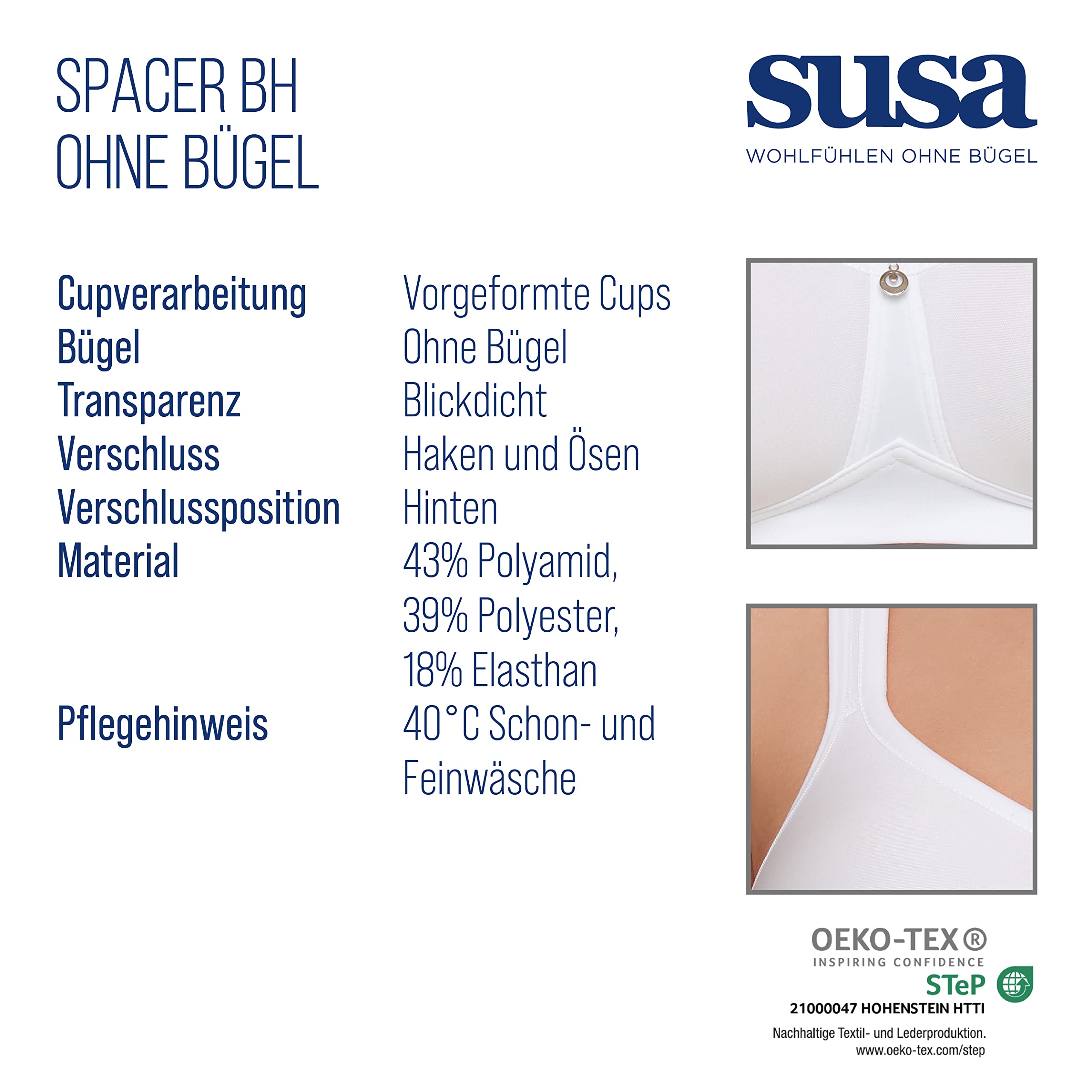 Susa Catania Reggiseno Donna