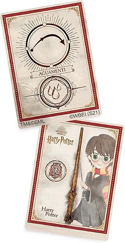 Miniatura 5 de Wizarding World Harry Potter varita Spellbinding de Harry Potter 12pulgadas con tarjeta de hechizos coleccionable juguetes para niños a partir de 6