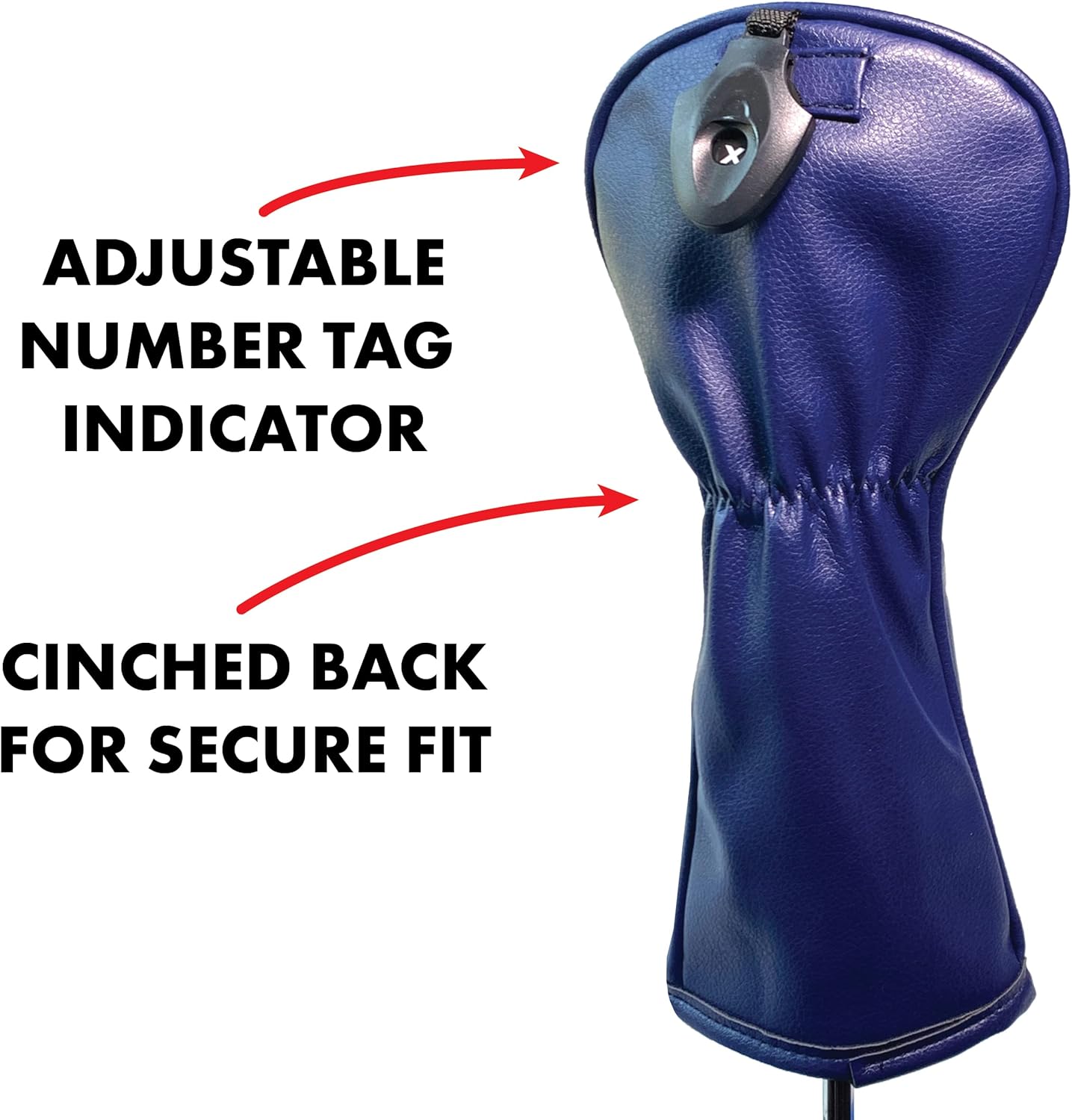 Team Golf NCAA Brigham Young Vintage Fairway Headcover (Color) - Printed Team Golf NCAA Vintage Fairway Headcover (Printed), Fits All Fairway, Hybrid and Utility Clubs - Image 2