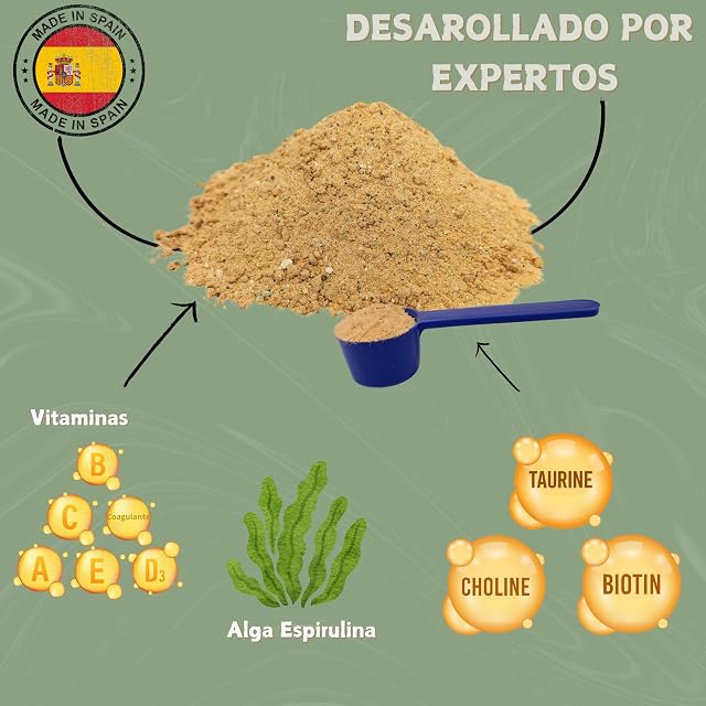 Foto 4 de 7 de Inmucare Vitamínico Polvo Gatos 300 gr para estimular el apetito