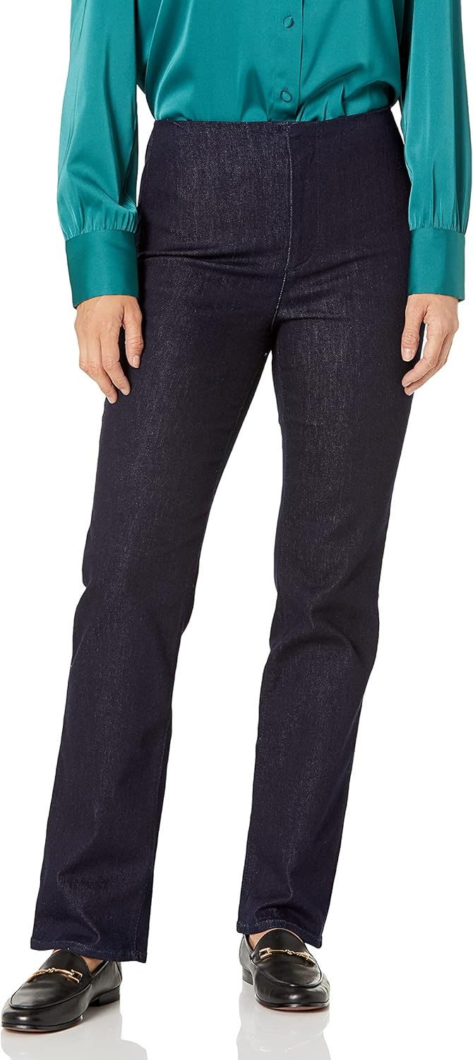 NYDJ Women's Petite Size Marilyn Straight Leg Forever Slimming Jeans