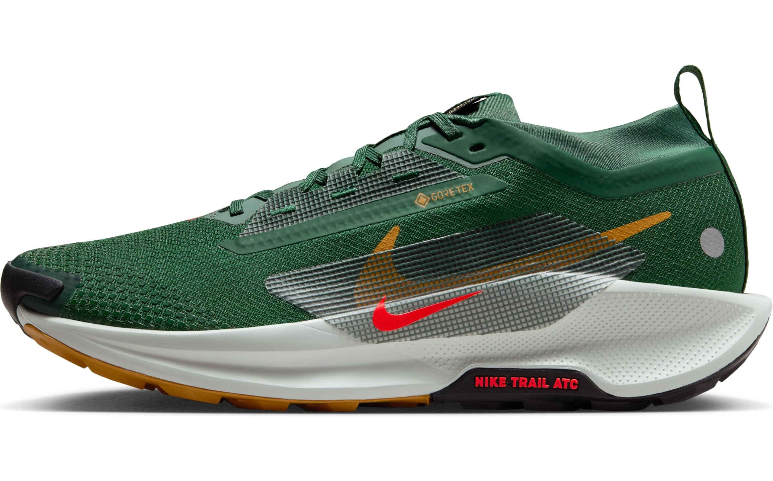 Nike Men's Fir/Clay Green/Desert Ochre React Pegasus Trail 5 Gore-Tex ' Bright Crimson' Fq0908-301