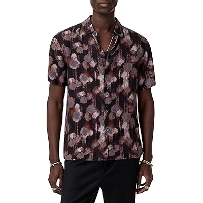 John Varvatos Sean Short Sleeve Shirt W780S25 Men