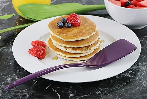 Miniatura 4 de Calypso Basics by Reston Lloyd - Juego de utensilios de melamina, 4 piezas, color ciruela