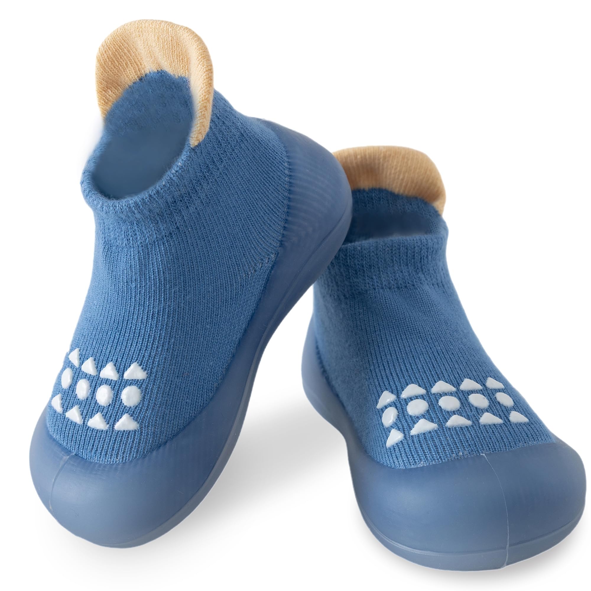 Hstyle Baby Sock Shoes Toddler Boys Walking Shoes Infant Slippers Sneakers | Non-Slip,Sof…