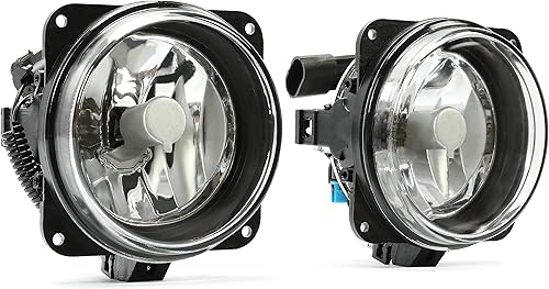 Miniatura 3 de ECOTRIC Faros antiniebla compatibles con Ford F-150 F150 Harley Davidson 2000-2004 luces transparentes para parachoques par de bombillas izquierda