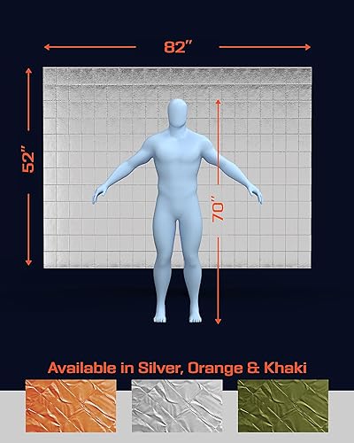 Miniatura 6 de PREPARED4X Mylar Blankets 8 Pack - Waterproof Emergency Blanket - Rip and Tear Resistant Survivalist Gear - Emergency Thermal Blanket for Outdoor