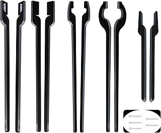 DIY Rapid Tongs Bundle Set 5 Type of Tong Bundles Set Comes with Rivet for Blacksmith Beginner