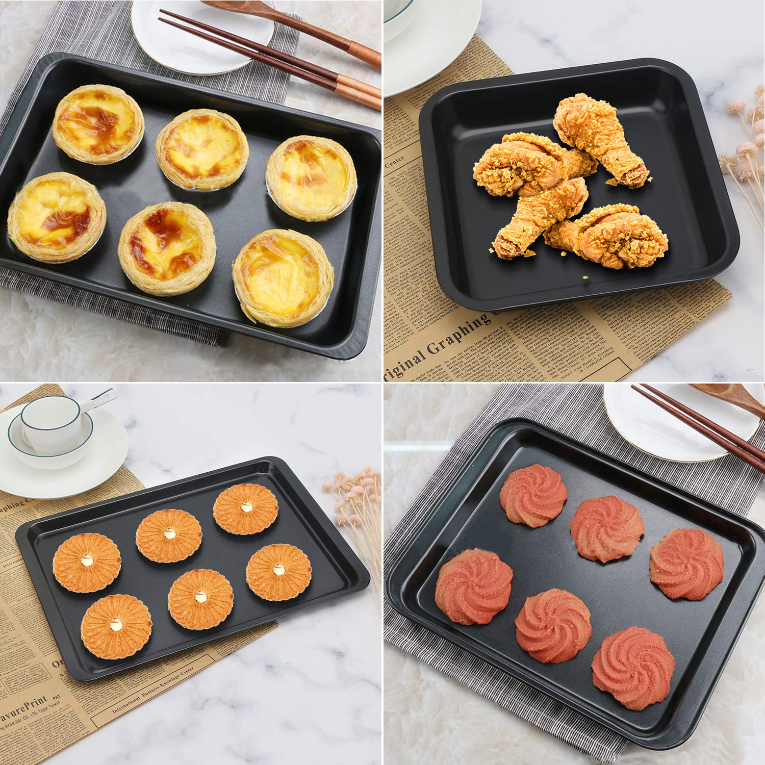 Amazon | Beasea ベーキングシート4点セット ベーキング用クッキー