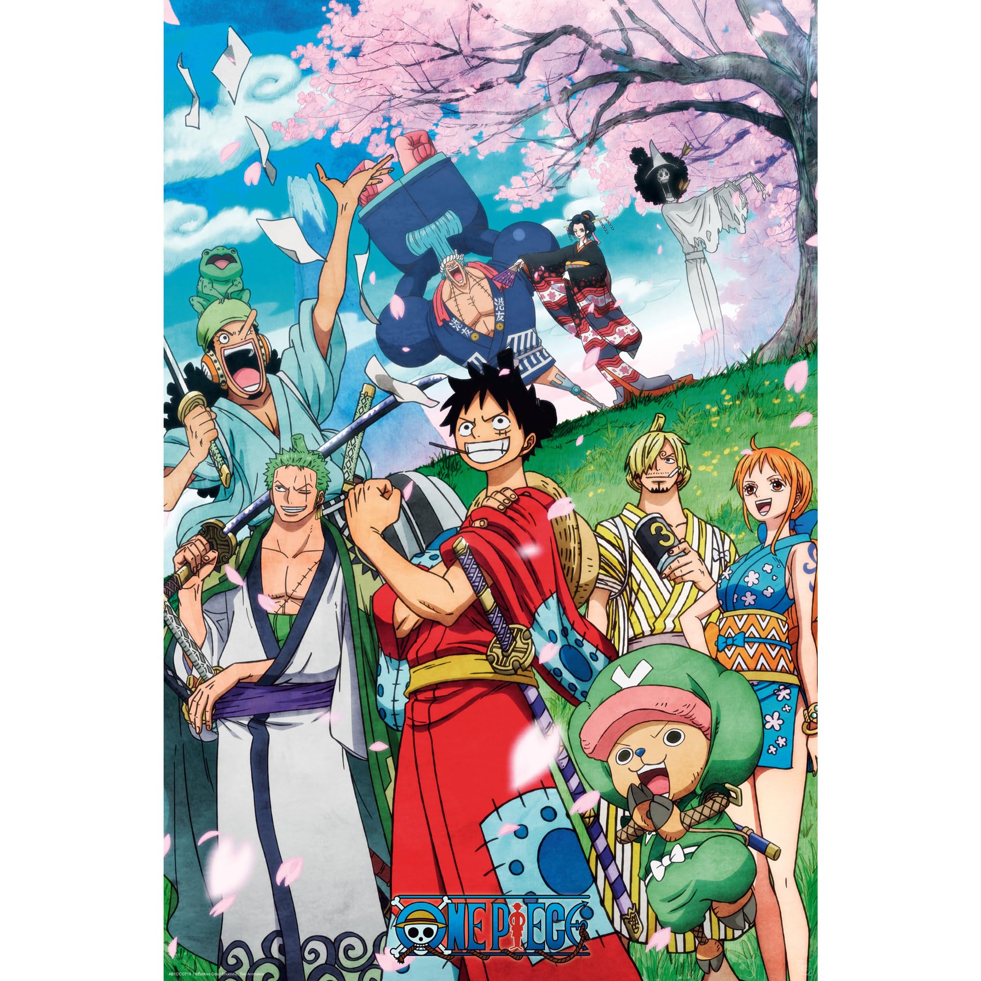 Abystyle Multicolour Gb Eye Abydco719 One Piece Wano 61 X 91.5Cm / 24.2 X 35.8 Inches Maxi Poster - Shipped Rolled - Art Poster - Wall Posters - Posters & Prints