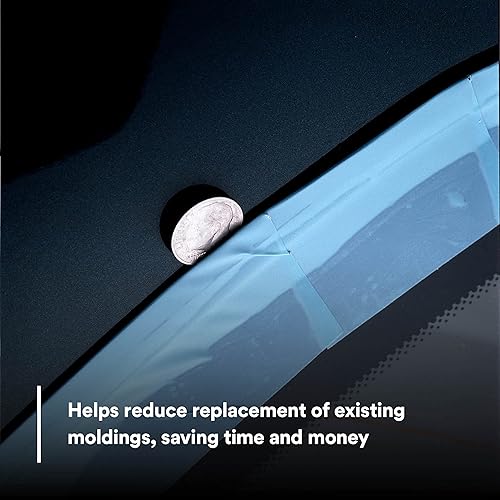 Miniatura 6 de 3M Cinta adhesiva perforada 06348, protección de pintura para moldear, cinta de elevación de recortes, desgarro de mano, banda dura de 0.591 in,