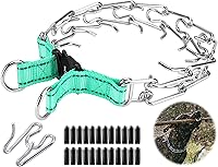 Vista 4 de Collar de entrenamiento para perros con hebilla de liberación rápida ajustable de acero inoxidable para perros pequeños, medianos y grandes