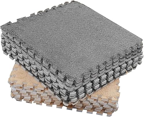 Alfombra de Piso de Espuma de Peluche de 30 cm/11,8 Pulgadas, Alfombras de Piso 