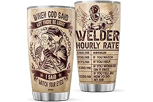 Welder Coffee Tumbler: The Perfect Gift for Welding Enthusiasts