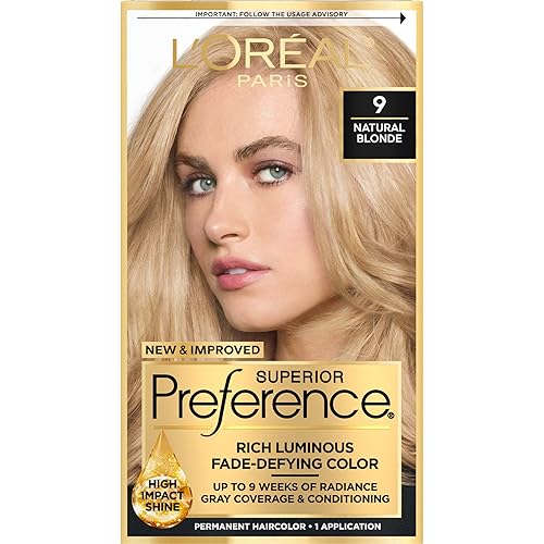 L'Oreal Paris Superior Preference Luminous Fade-Defying Permanent Hair Color, Hair