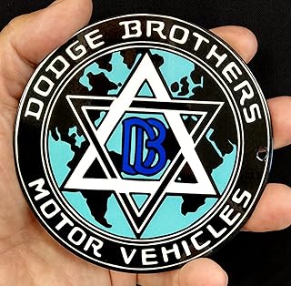 Dodge Brothers Motor Vehicles Logo Steel Magnet (Magnet - 4")