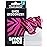 SmellWell - Scented Shoe Deodorizer Inserts - Odor Eliminators - Activated Bamboo Charcoal + Minerals - Natural Fresheners for shoes, bags, gloves - 2 x 1.8oz Original Size Pink Zebra