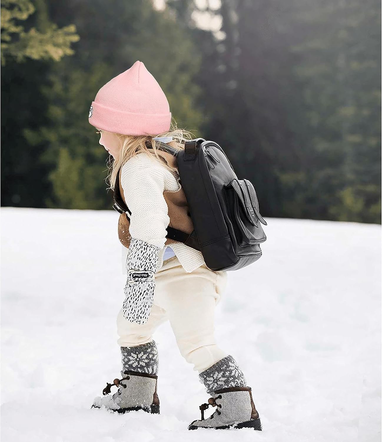 Kitty Beanie Anime Beanies Red Kitty Knit Hat Cute Kawaii Winter Hats for Girls Gifts Funny Beanie Hat for Women - Image 3