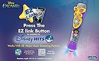 Vista 4 de eKids Disney Encanto - Micrófono de karaoke con altavoz Bluetooth, micrófono inalámbrico que se conecta a canciones de Disney a través de la función