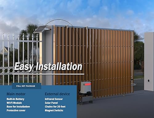 Miniatura 8 de Control remoto de 4 teclas para abridor automático de puerta corredera 433MHz código de aprendizaje, sistema de control de acceso de puerta,