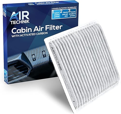 Miniatura 28 de AirTechnik Filtro de aire de cabina CF11670 con carbón activado Compatible con Ford Ecosport 2018-2022, Fiesta 2011-2019 - BE8Z-19N619-A