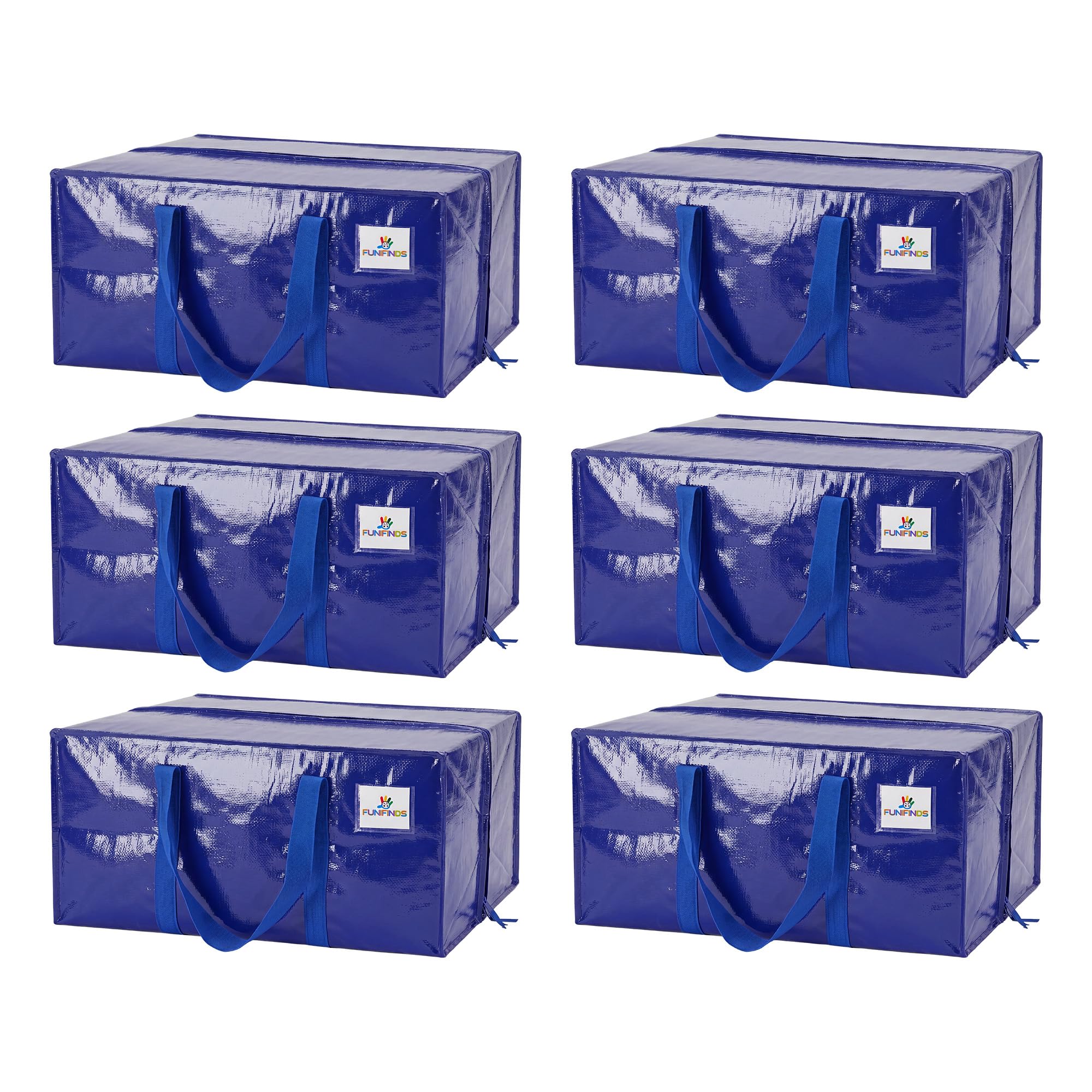 Extra Large Moving Bags - Durable Storage Containers -8 Extra Large Moving Bags - Durable Storage Containers -8