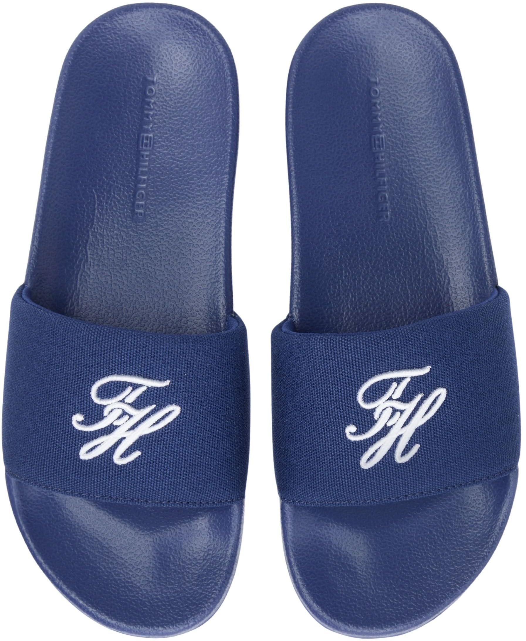 Tommy Hilfiger TH Script Pool Slide Fw0fw09286, Chanclas Mujer
