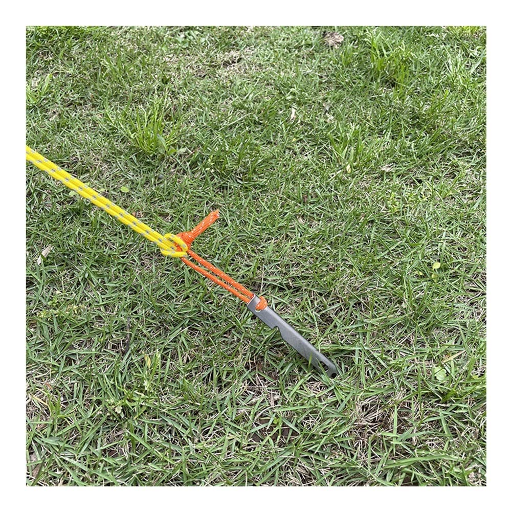 Zeltnagel 6/10 Stück Zeltheringe V-Form Outdoor Camping Zelt Nagelzubehör Zeltpfahl Campingausrüstung (Farbe: 6 Stück) (Größe: 10 Stück) (Schwarz 12 Stück 6 Stück)