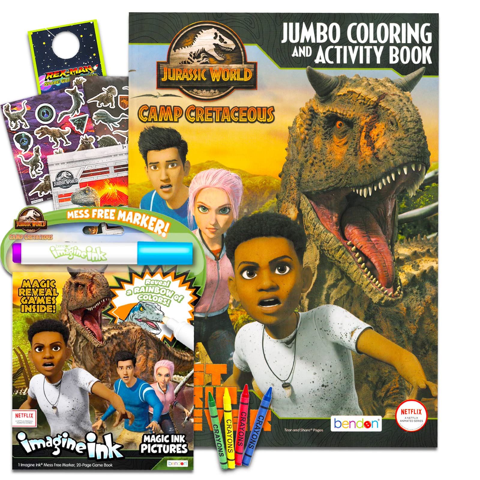 Buy Jurassic World Camp Cretaceous Coloring Book Set for Kids Bundle