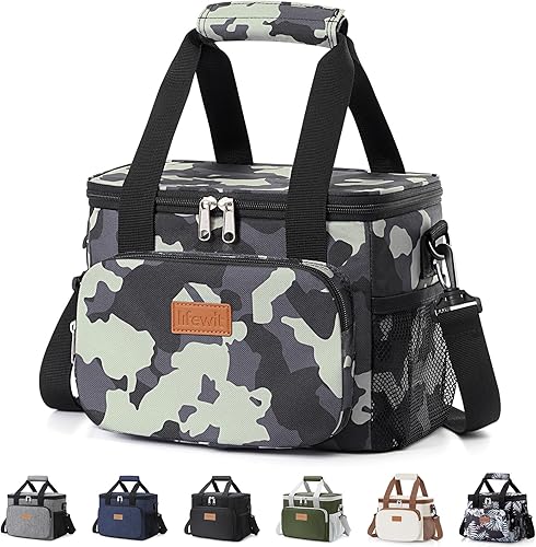 Miniatura 40 de Lifewit - Bolsa de almuerzo grande aislada, lonchera suave con enfriamiento para adultos, hombres, mujeres.