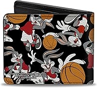 Vista 2 de Buckle-Down Billetera plegable Bugs Bunny para hombre
