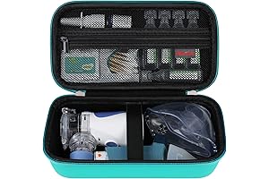 Green Carrying Case for Portable Handheld Nebulizer Machine