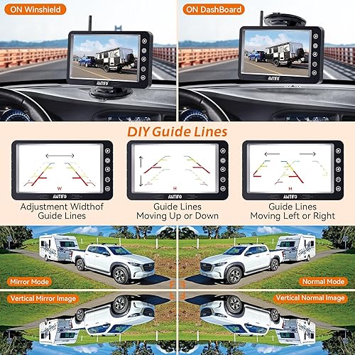 Miniatura 8 de Cámara de respaldo inalámbrica solar magnética portátil, sin emparejamiento, sin retardo, voz encendida y apagada, mantiene funcionando gran batería