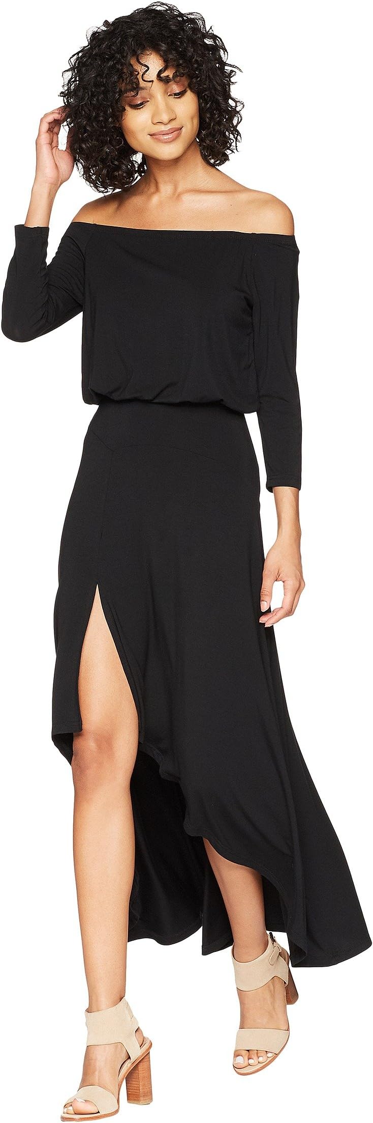 Kai 3/4 Sleeve Off the Shoulder Dress