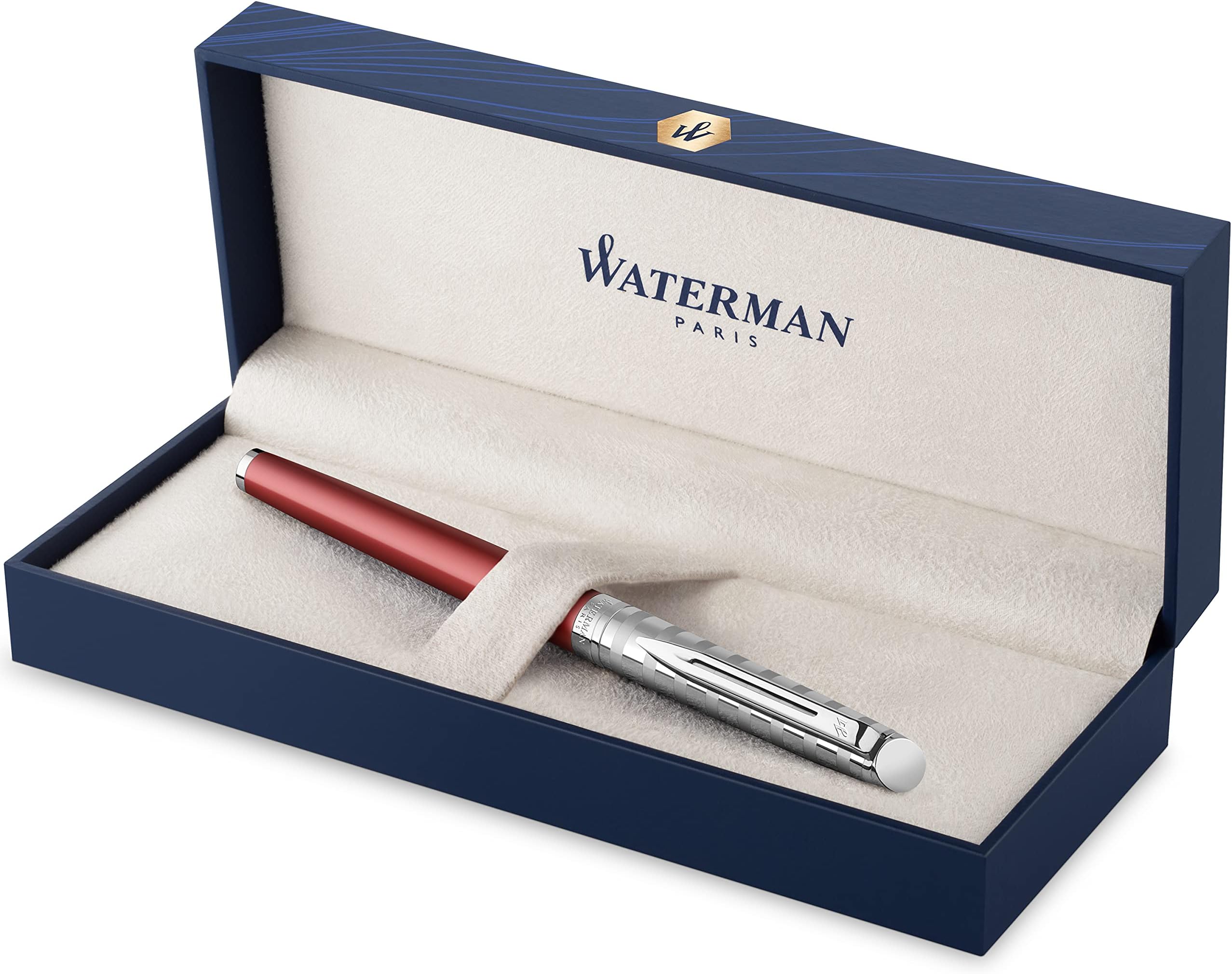 Rollerball Pen, Hemisphere French Riviera Collection, Le Club Red, Fine Point