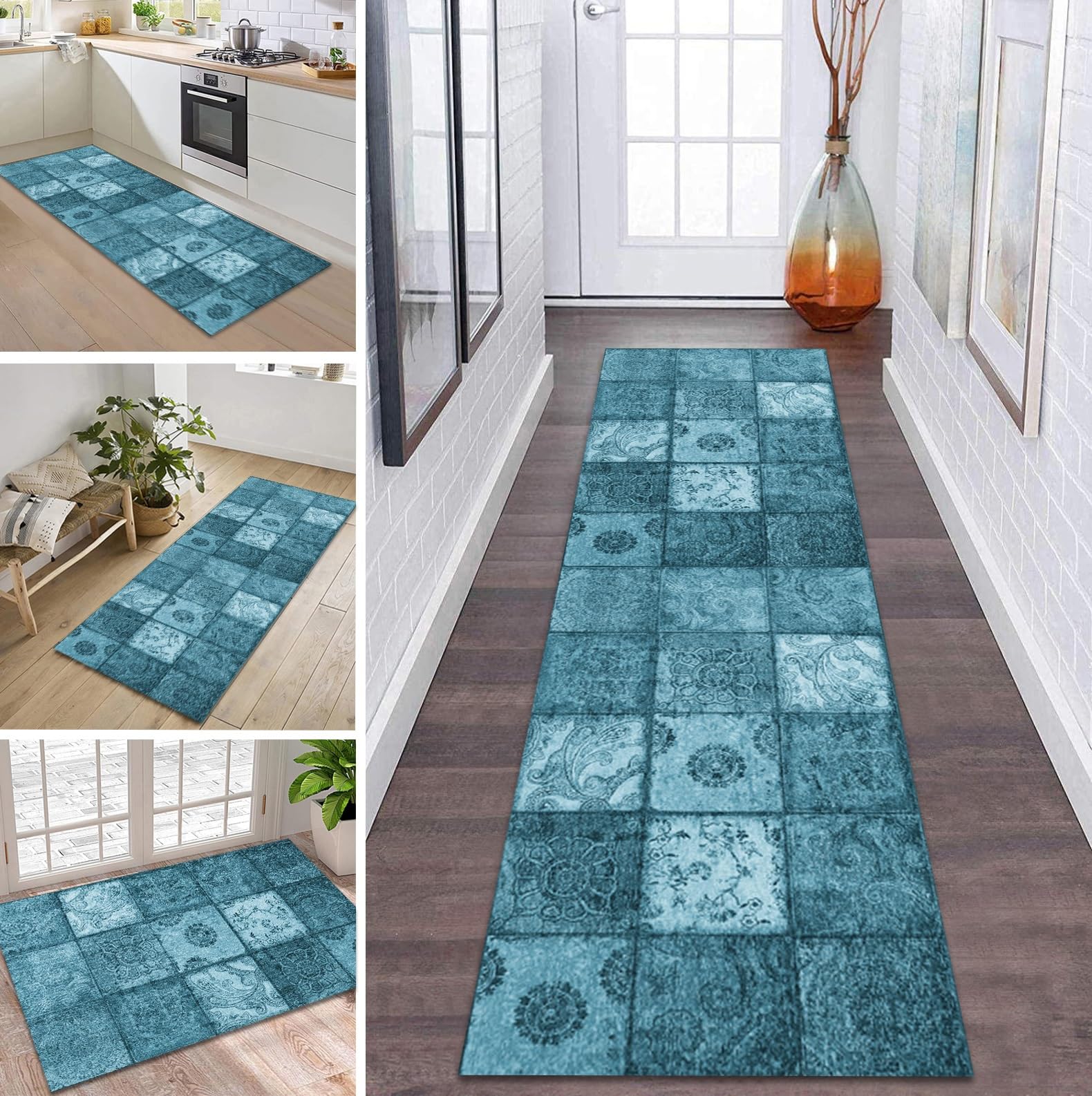 Tapis de cuisine antidérapant grand format pour sublimer votre salon