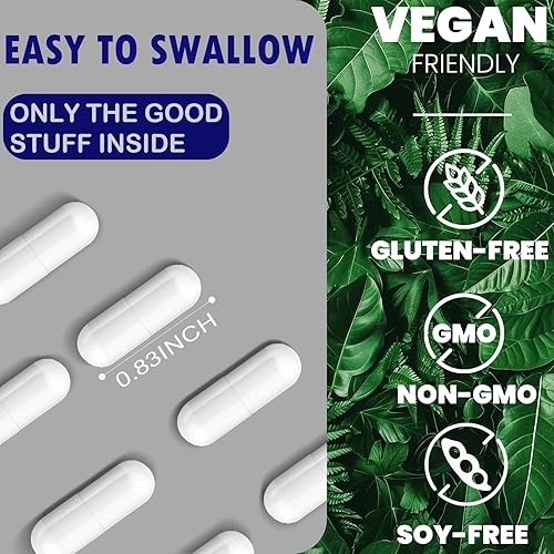 Miniatura 2 de Suplemento de potasio y magnesio, magnesio y potasio y zinc con vitamina D3 y K2, apoyo inmunológico para mujeres y hombres, absorción mejorada, sin