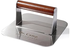 7-Inch Ultimate Foodie Press Stainless Steel Veggie Press