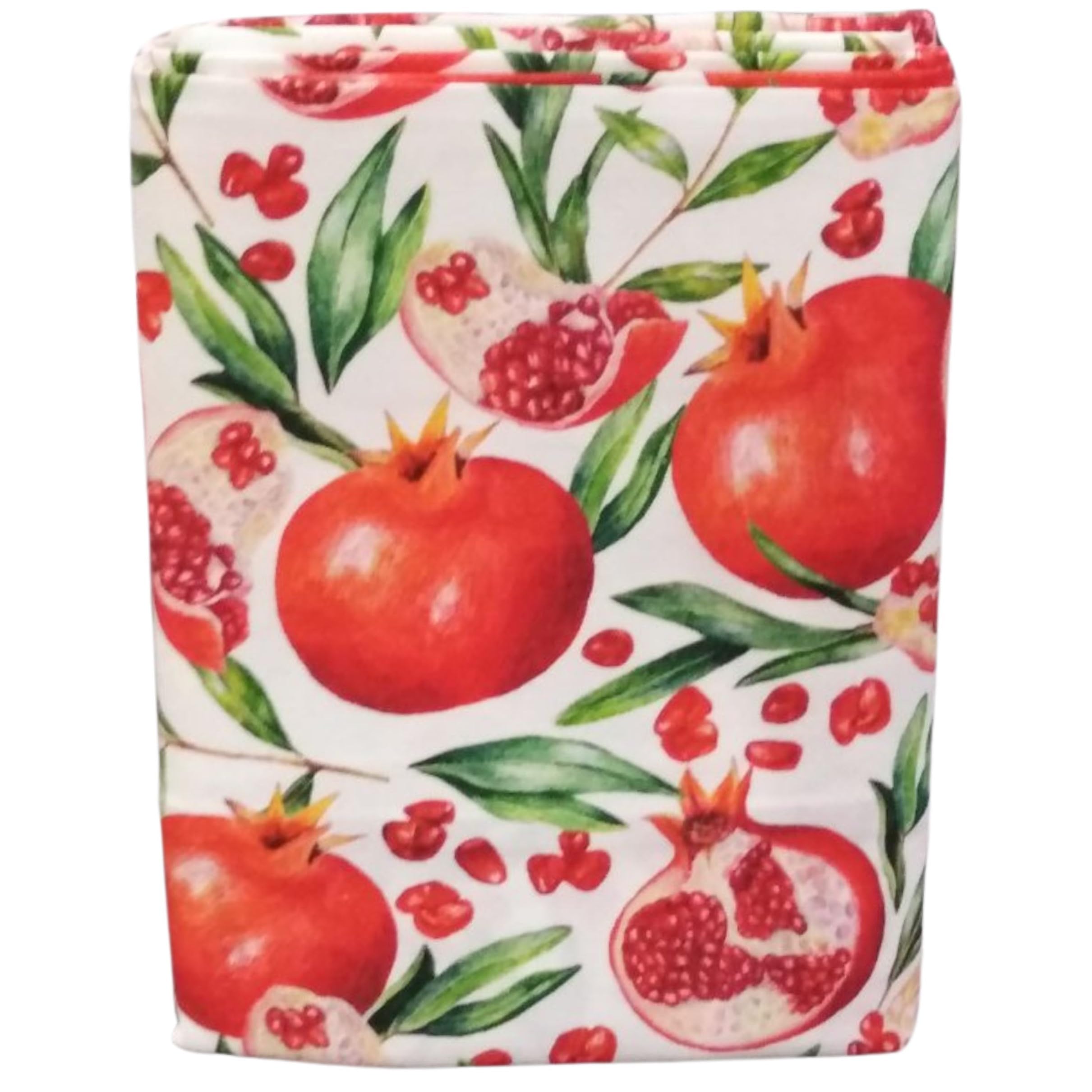 Nappe en coton Bassetti fabriquée en Italie, élégance rectangulaire Red Grains