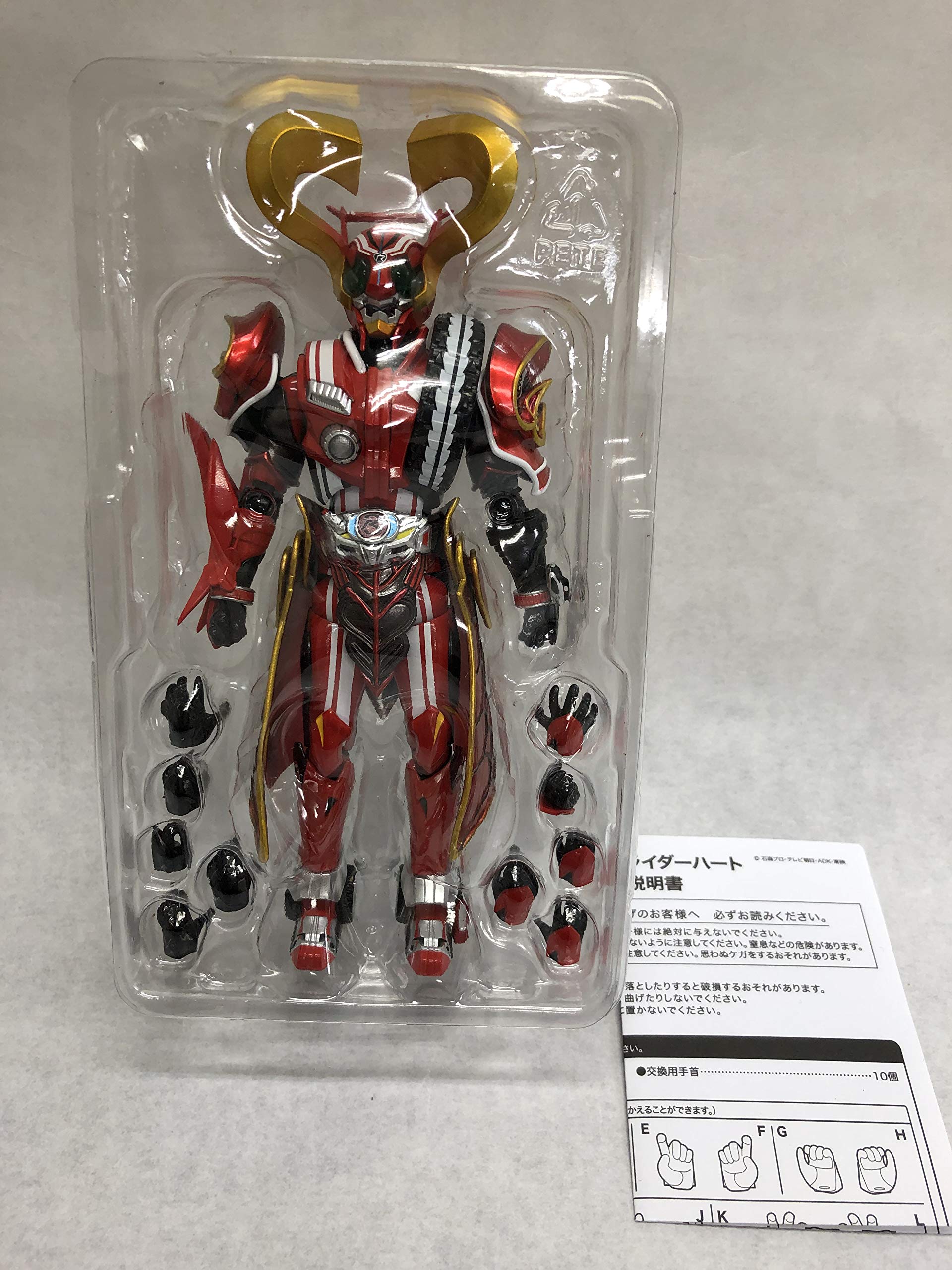 Amazon.co.jp: BANDAI S.H.フィギュアーツ 仮面ライダーハート『仮面 