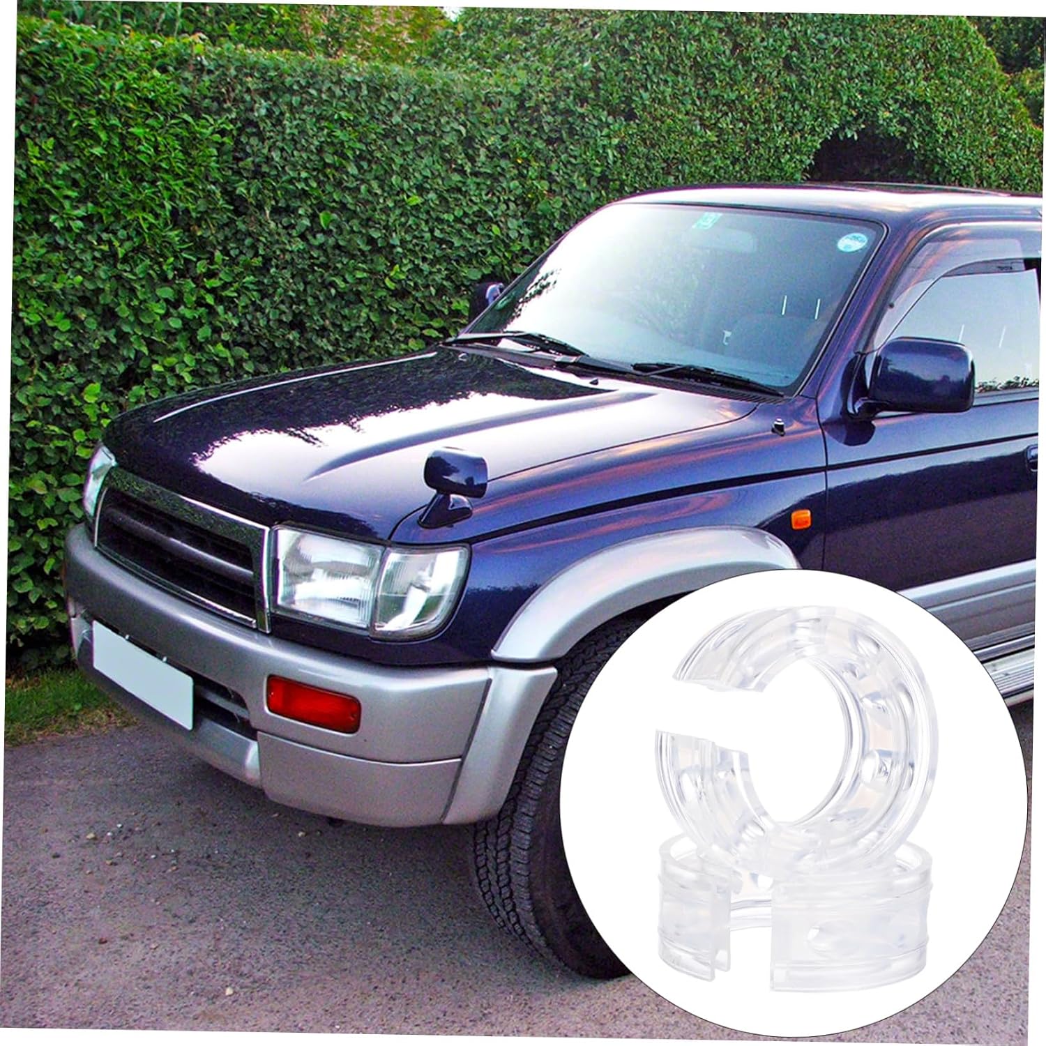 Unomor 2pcs Rubber Buffer Car Spring Buffers Car Modification Accessories Shock Absorber Improve Driving Stability