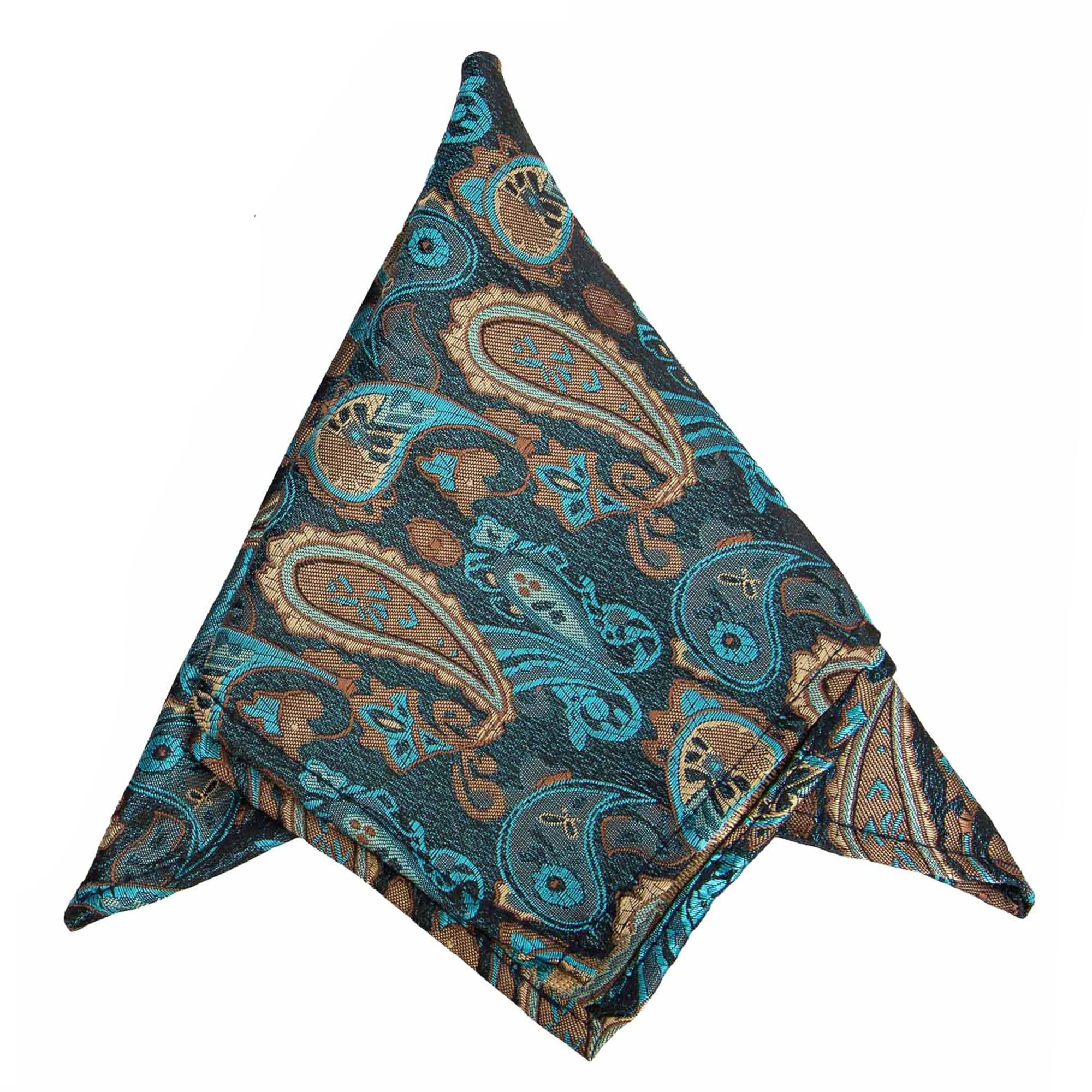to the nines Men's Microfiber Green Pocket Square-picture-46