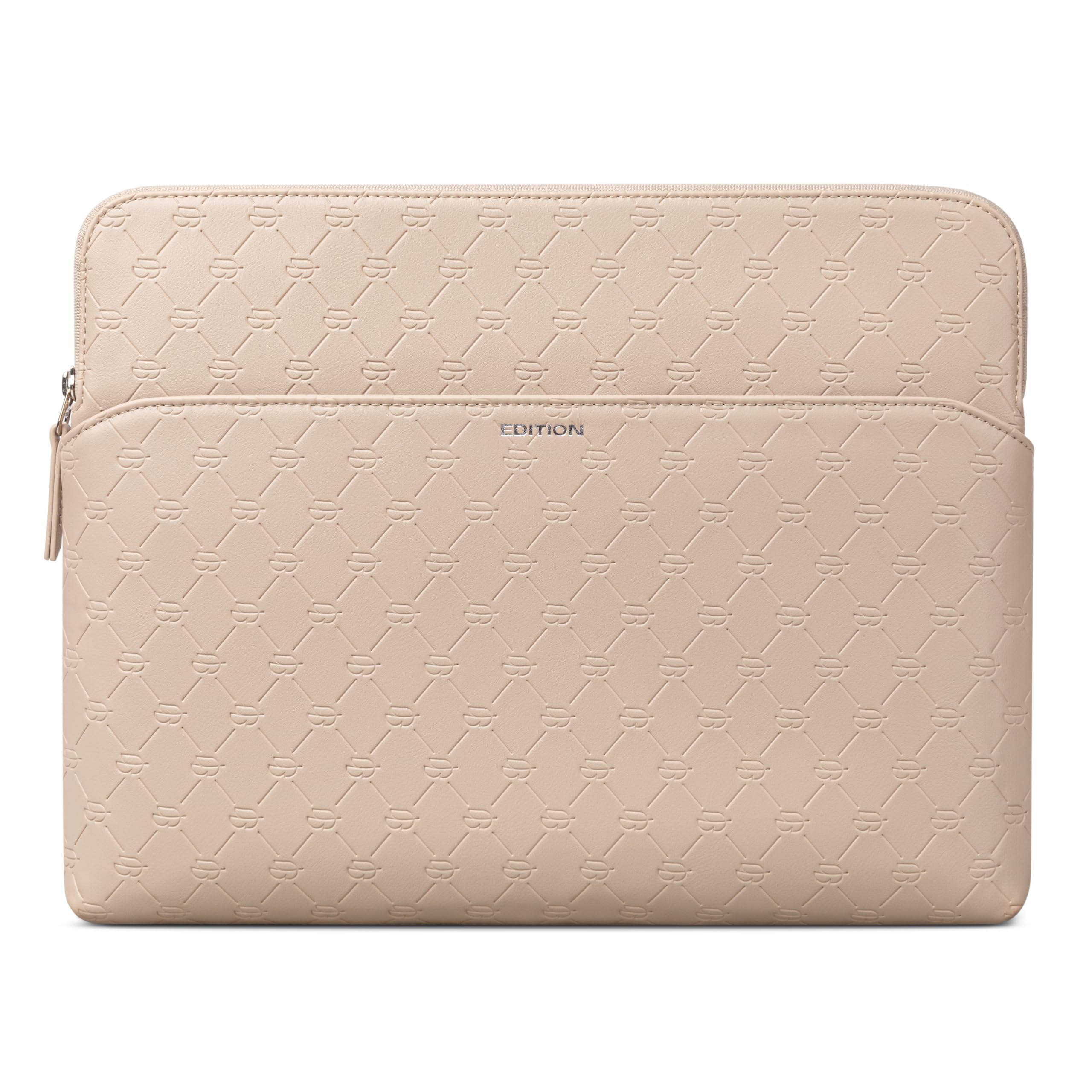 Comfyable x Edition - Custodia per laptop in finta pelle da 13" e 14", compatibile con MacBook Air M5 da 13" e MacBook Pro M5 Pro/Max 2026 da 13", custodia da viaggio per Mac con tasca frontale con
