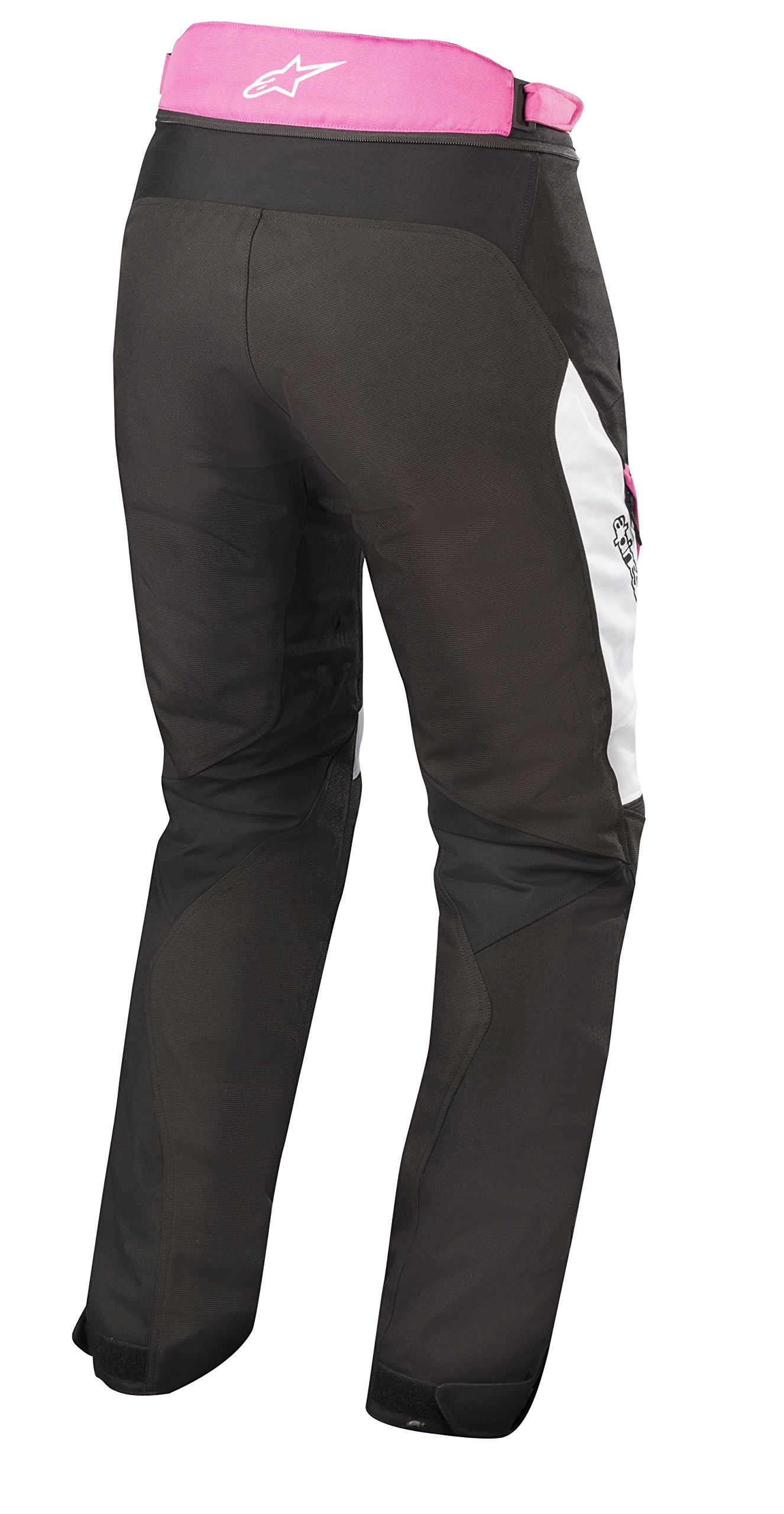 Alpinestars Women's Pant (Black/White/Pink, Large), 1 Pack