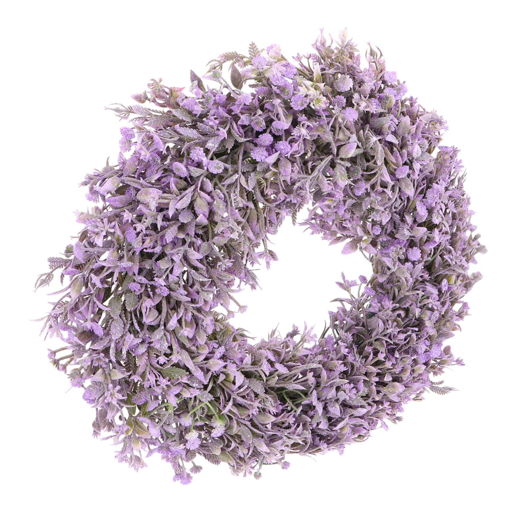 Künstlicher Lavendelblumenkranz 41cm Kunststoff Türkranz