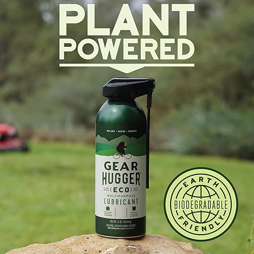 Miniatura 8 de Gear Hugger Lubricante multiusos  Ecológico (11 onzas, paquete de 2), removedor de óxido, lubricante para puerta de garaje, lubricante para bisagra