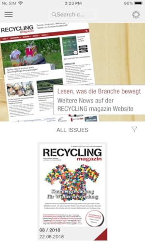 RECYCLING App